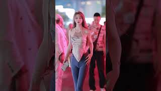 Street fashion China beautiful girl chinesestreetfashion chinese tiktok [upl. by Alhan]