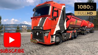 Renault T High SleeperDC16 v8Seattle Yakima ATS Gameplay In hd  pxn v9 steering gameplay [upl. by Monjan526]