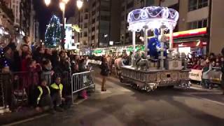 Cabalgata de Reyes Magos Oviedo 2018 1ª parte [upl. by Janine]