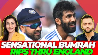 Sensational Bumrah RIPS thru ENGLAND with 6 wkts  India led by 171 runs  India vs England 2nd Test [upl. by Ruhtra]