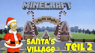 Minecraft Springfield Santas Village  Teil 2 [upl. by Ned4]