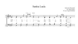 Sankta Lucia Blandkör  Sopran [upl. by Eciuqram]