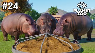 Kuda Nil Butuh Kandang Besar Di Nosta Zoo  Planet Zoo 24 [upl. by Adnoryt398]