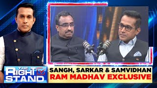 Ram Madhav Interview  RSS National Executive Ram Madhav Speaks On BJPRSS Relation And More [upl. by Jaqitsch]