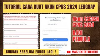 BUAT AKUN CPNS PERIODE 2 SEKARANG ⁉️ TUTORIAL CARA BUAT AKUN CPNS 2024  CARA DAFTAR CPNS 2024 [upl. by Kurman]