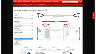 Prowheelbuilder Spoke Calculator Tutorial [upl. by Nazar305]