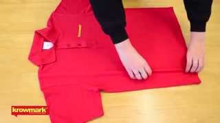 How to fold a polo shirt fast [upl. by Nhguavad409]