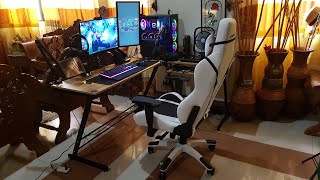 My Gaming Chair AkRacing Arctica Unboxing and Assembling [upl. by Aliekat473]