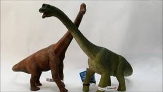 2011 Schleich Brachiosaurus Dakota Dinos Review 15 In English [upl. by Lamrej]