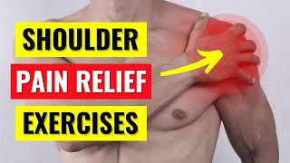 Shoulder Pain Relief Exercises in 5 min [upl. by Ykroc]