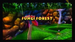 Donkey Kong 64 101 Walkthrough  Part 14  Fungi Forest [upl. by Asaert700]