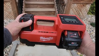 First use and initial thoughts on Milwaukee tire inflator Was it worth the money [upl. by Lizned]