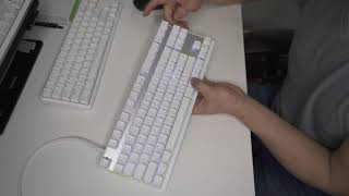 Keyboard Review MOTOSPEED CK82 Compact Mechanical Keyboard Blue Switch [upl. by Molohs]