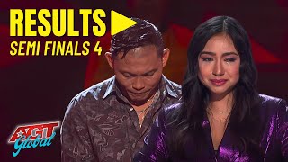 AGT RESULTS Shocking Eliminations on AGT Semifinals 4 [upl. by Mehs556]