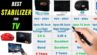 Best Voltage Stabilizer for Smart TV 2023  VGuard VS Everest Stabilizer  Best Stabilizer in India [upl. by Tnilk]