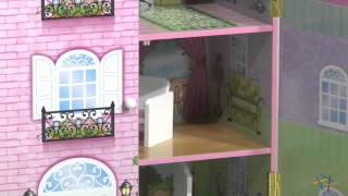 Sweet Retreat Dollhouse Mansion with Storage  Product Review Video [upl. by Aneeg]