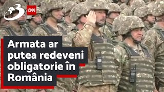 Armata ar putea redeveni obligatorie în România MApN face 7000 de recrutări voluntare [upl. by Jacquenetta660]