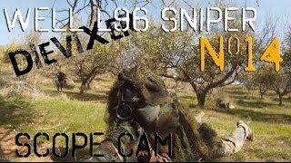 Airsoft Sniper Gameplay L96 Scope Cam Video14 [upl. by Parthinia]