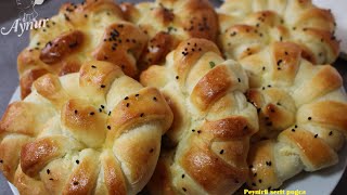 Türkische Pogca Rezeptbleibt eine Woche frischweich und leckerpeynirli serit pogca [upl. by Cutlor]