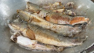 Battambang City cooking natural fish from the farm rich so yummy [upl. by Jobe]