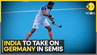 Paris Olympics 2024 India to take on Germany in mens hockey for a berth in finals  WION [upl. by Sito]