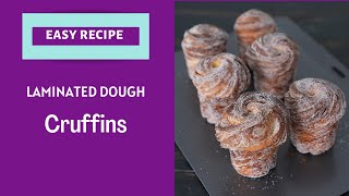 Cruffin Craze Croissant  Muffin  How to make easy Cruffin  The Mouthwatering pastry hybrid [upl. by Nirred]