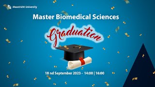 Diploma uitreiking Master Biomedical Sciences Session 1  1400 [upl. by Meeker478]