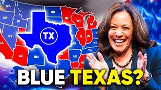 Texas Turning BLUE Early Voting Signals Big Surge for Kamala Harris in 2024 [upl. by Jadda]