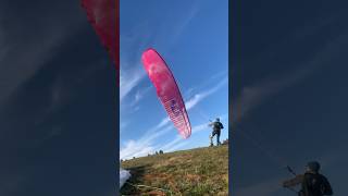 CRAZY Paragliding Take Off 😳😨 [upl. by Anaet390]