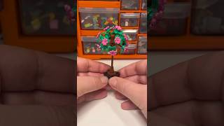 Let’s build a Lego tree today 🌳 lego legoinstructions legoasmr legobuild legoflowers afol [upl. by Arratal376]