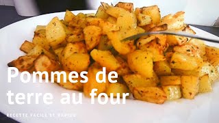 Pommes de Terre au four Ultra Fondantes à l’intérieure et Croustillantes par dessus 😋👌 [upl. by Lathrope785]