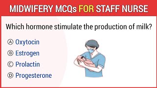 Midwifery MCQ for Staff nursing exam  midwifery important questions and answers [upl. by Kaspar567]