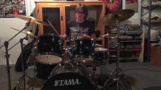 Rock Stark George Harrison quotWahWahquot Drum Cover [upl. by Verner234]