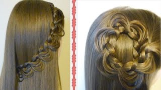 The Melting Braid Tutorial amp 2 Cute Hairstyles [upl. by Agnot]