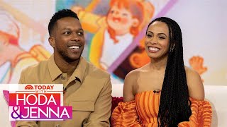 Leslie Odom Jr and Nicolette Robinson reveal new children’s book [upl. by Swope640]