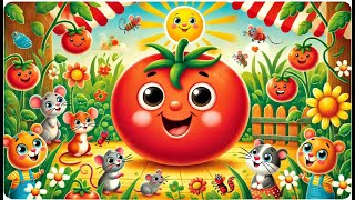 आहा टमाटर  Aaha Tamatar Bade Mazedar  Nursery Rhymes Kids Song in Hindi Rhymes mychildrenworld [upl. by Michelsen79]