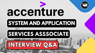 System and Application Services Associate  Interview Questions and Answers [upl. by Cornel]