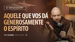 COMO TER RELACIONAMENTO COM O ESPÍRITO SANTO  FREI GILSON [upl. by Yenattirb399]