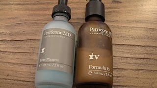 Review Perricone MD Blue Plasma amp Formula 15 [upl. by Niliram]