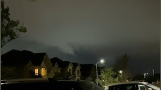 This Storm Was Serious 😳⛈🌪  Weather Vlog Houston Texas May 18 2021 [upl. by Nickerson]