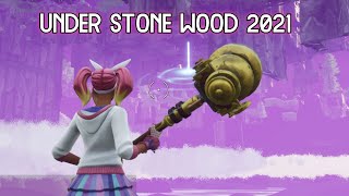 Fortnite How to Get Under the Map in Stone Wood 2021 Glitch [upl. by Florella]