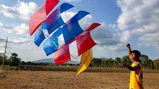 TEST FLY NG BAGONG SARANGGOLA NA BANGKA ‼ [upl. by Oballa]