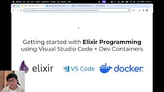 Getting started with Elixir Programming using Visual Studio Code  Dev Containers [upl. by Rip]