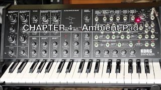 Korg MS 20 Tips amp Tricks  Chapter 4 Ambient Pad [upl. by Paulina936]