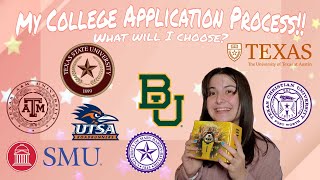 My experience applying to Texas Universities apply acceptance denial scholarships and MORE [upl. by Piscatelli]