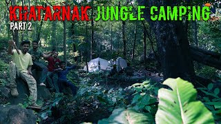 2 Days Group Camping in Deep Forest  Catching Crabs From Jungle [upl. by Tips]