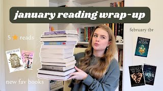 the 12 books I read in january  my february tbr [upl. by Gunner167]