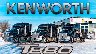 2021 Kenworth T880 52 and 76 inch Sleepers The Kenworth Guy [upl. by Nirrat815]