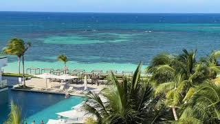 View from Rooftop Terrace Suite with Plunge Pool at Excellence Oyster Bay Jamaica [upl. by Nnyliak478]