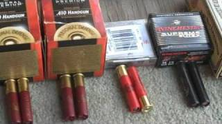 Bond Arms Snake Slayer 410 Shot Gun Ammo Test by FirearmPop [upl. by Massimo]